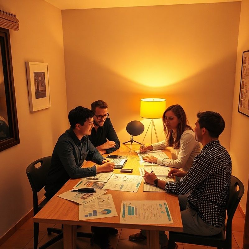 Equipo editorial de Forgeypixel revisando datos en la redacción